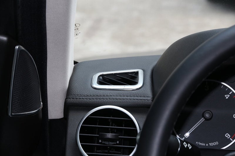 METYOUCAR ABS Dashboard Air Vent Outlet Cover Trim Frame Decoration Fits for Land Rover LR4 Discovery 4 Range Rover Sport 2010-2013 - Image 1